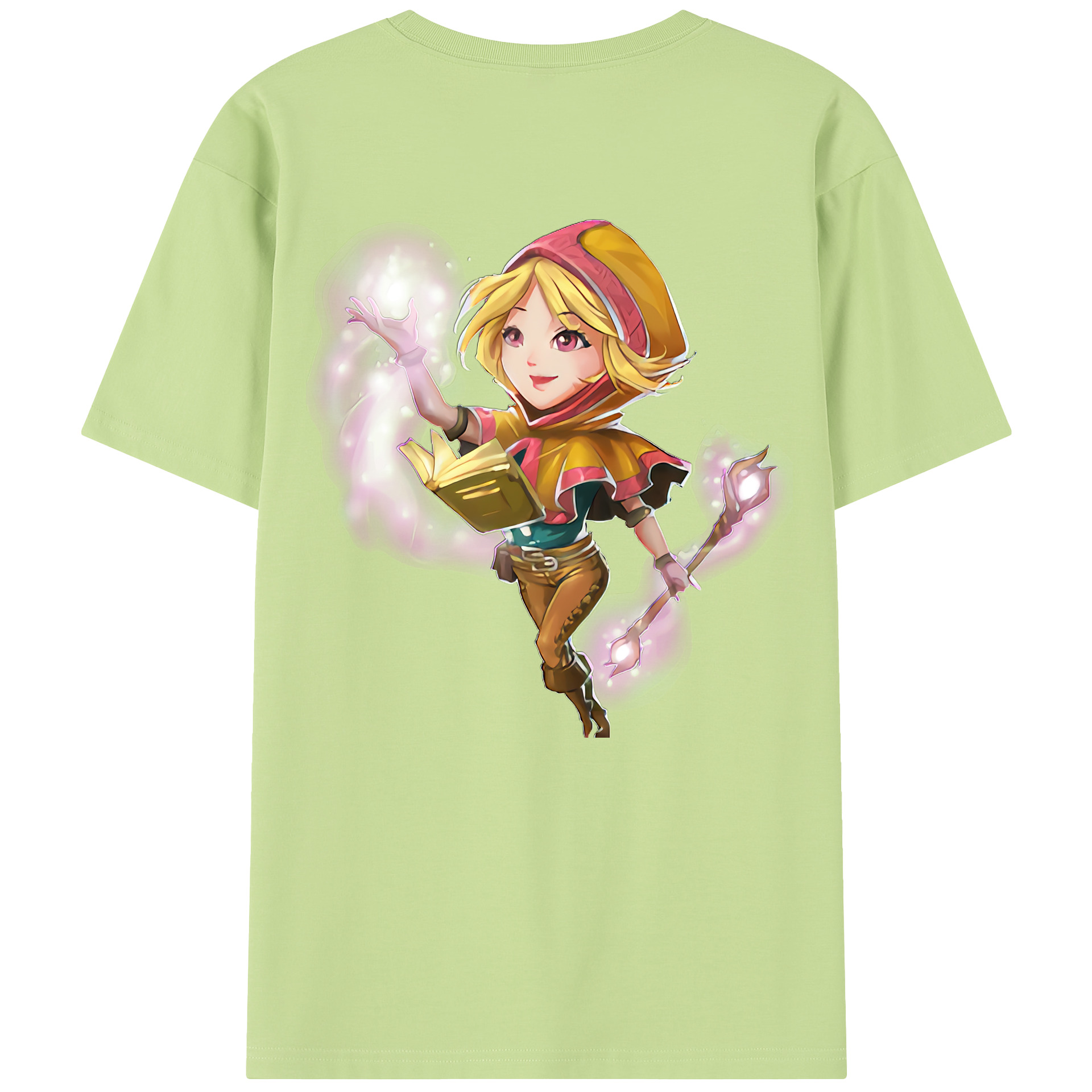 リーグ・オブ・レジェンド League of Legends LOL 綿100％半袖Tシャツ（背面プリント）